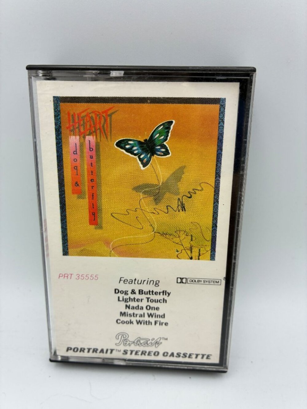 Heart Dog & Butterfly 1978 Portrait Stereo Cassette Album Rock